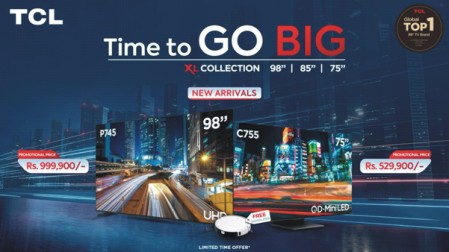 XL Screens, XL Action: Elevate Your Entertainment with the TCL XL Collection