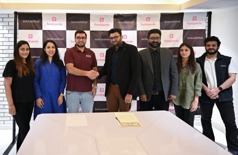 foodpanda announces strategic partnership with Sana Safinaz to expand brand reach