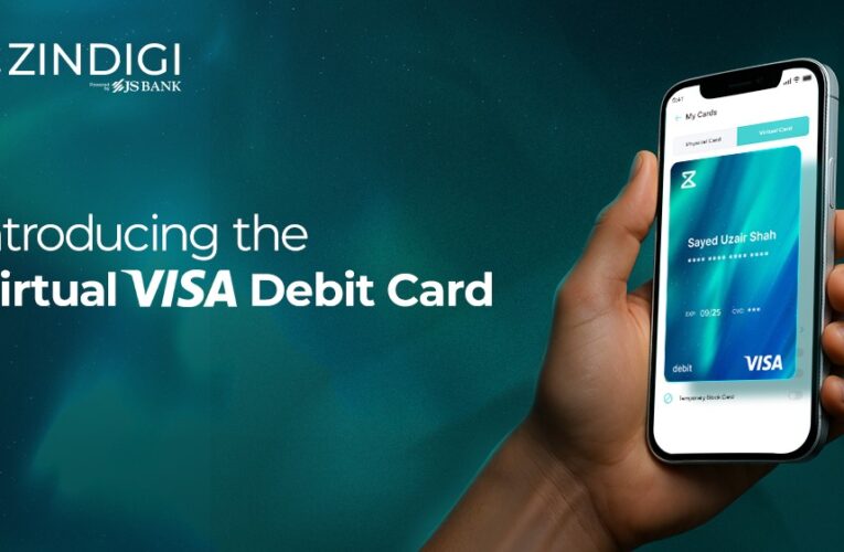 Zindigi Launches Visa Virtual Debit Card: One Click to a Fully Digital Payment Experience