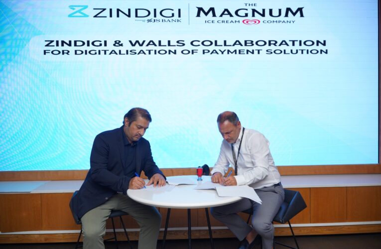 Zindigi and The Magnum Ice Cream Company Pakistan (Walls) Collaborate to Empower Trikes Sales force Through Digital Payment Solutions