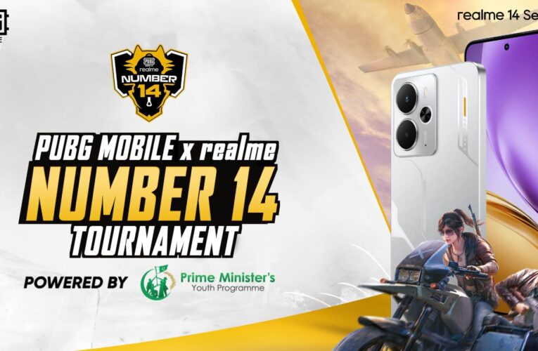realme collaborates with Prime Minister Youth Program to Launch National PUBGM Tournament, Promoting eSports with ₨1 Million Prize Pool and realme 14 Series Gifts