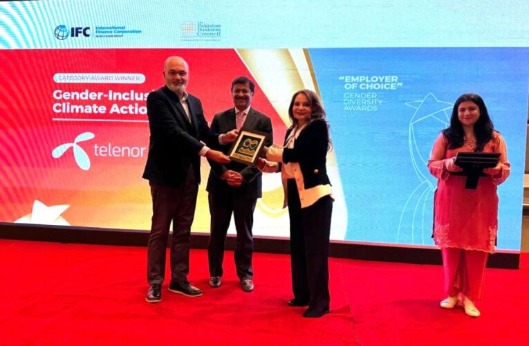 Telenor Pakistan Honored with “Employer of Choice 2025 – Exemplary Award” for Gender Inclusive Climate Action