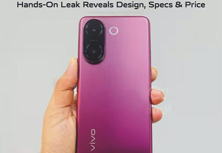 Vivo V60e 5G Hands-on Leak Confirms Design, Key Features, and Price Tag