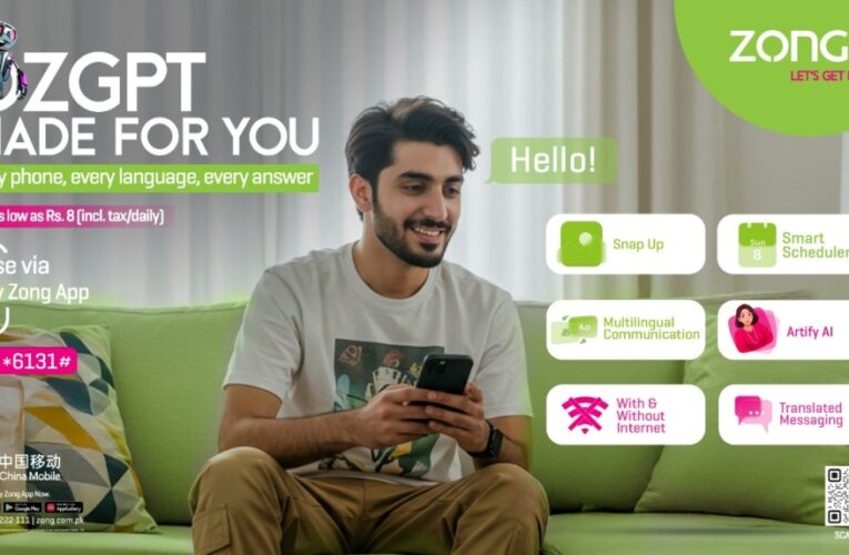 Zong Unveils OZGPT, a Smarter Digital Companion for Everyone