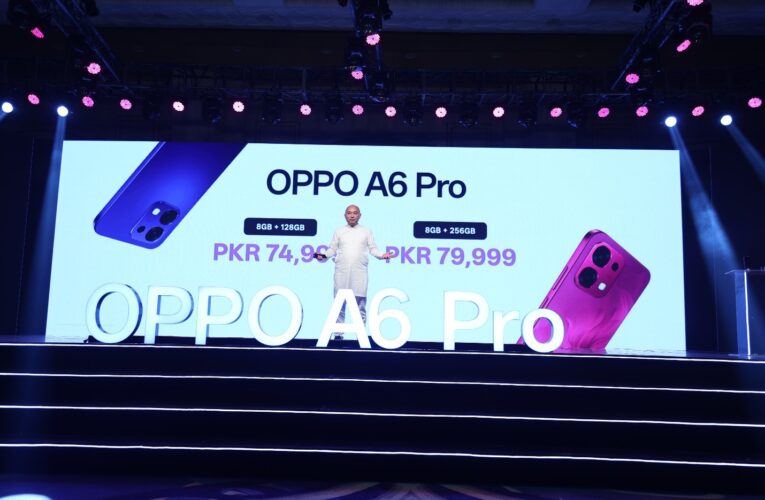 OPPO A6 PRO LAUNCHES IN PAKISTAN WITH LARGEST 7000mAh BATTERY AND PRO SMOOTH PERFORMANCE