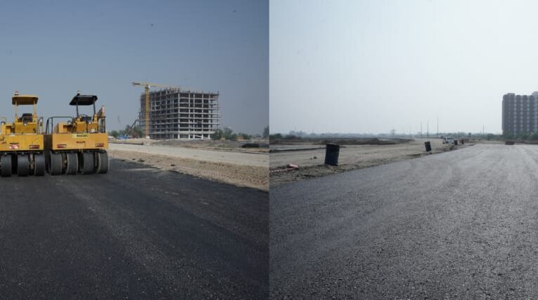 CBD PUNJAB COMMENCES ASPHALTIC BASE COURSE AT PAKISTAN’S FIRST AND LARGEST IT CITY CBD NSIT CITY