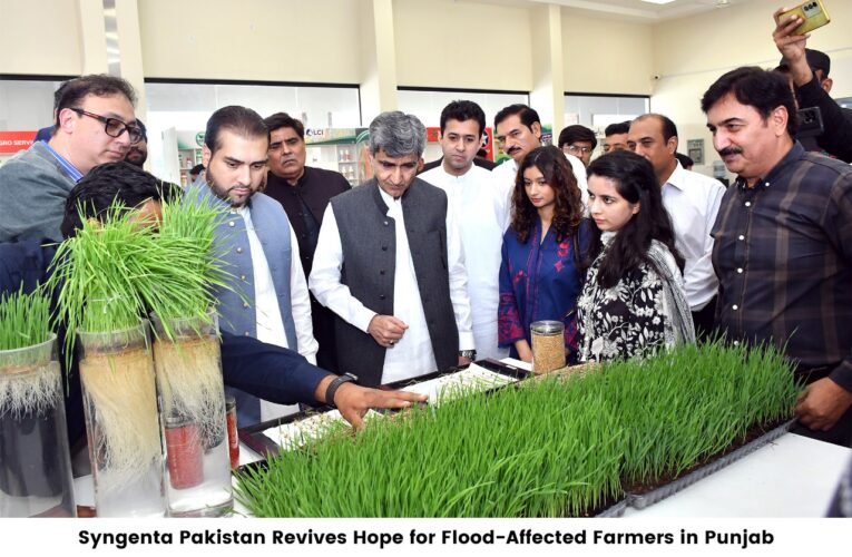 Syngenta Pakistan Revives Hope for Flood-Affected Farmers in Punjab