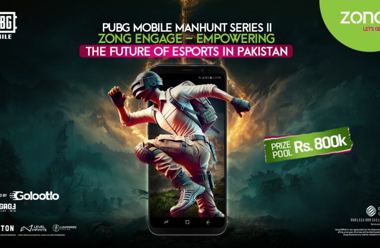 Zong 4G Powers Pakistan’s Biggest PUBGM Tournament – Manhunt II