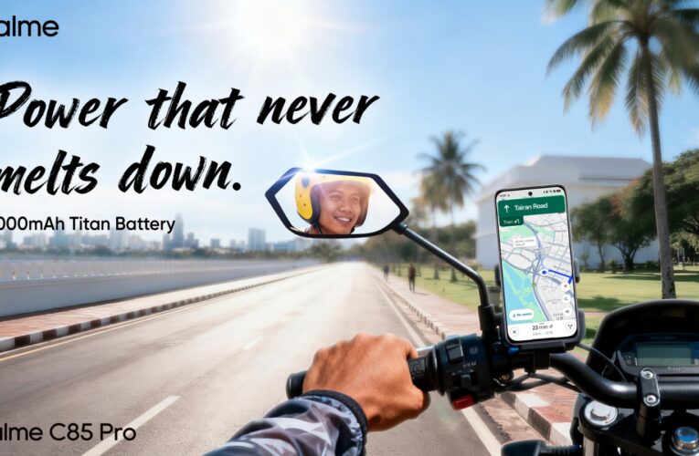 realme C85 Pro: The Perfect Choice for Rider’s Smartphone with 7000mAh Battery, 4000nit AMOLED Display, and IP69 Pro Toughness