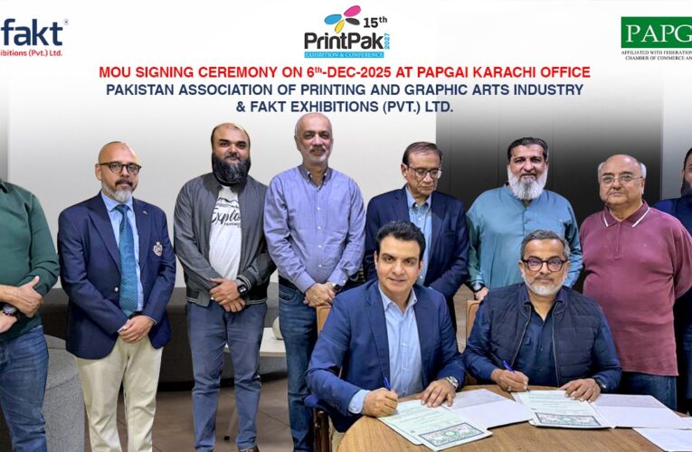 PAPGAI & Fakt Exhibitions Join Hands to Co-Organize PrintPak 2027 Exhibition & Conference