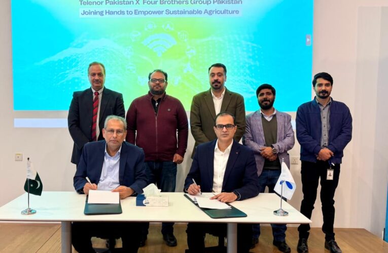 Telenor Pakistan and Four Brothers Group Partner to Enhance Farmers’ Access to Authentic and Affordable Agri-Inputs Nationwide