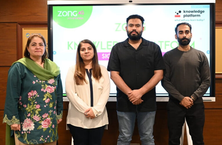 Zong Strengthens Commitment to Digital Education Through Strategic Partnership with Knowledge Platform