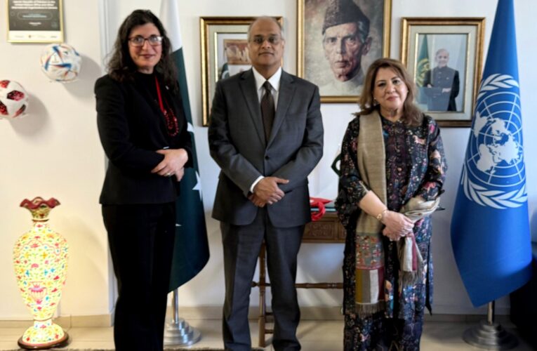 *PRCS Chairperson Meets Pakistan’s Permanent Representative to the UN in Geneva to Strengthen Humanitarian Cooperation*