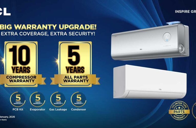 TCL Brings Industry-Leading Warranty: 10-Year Compressor and 5-Year All-Parts Coverage for ACs