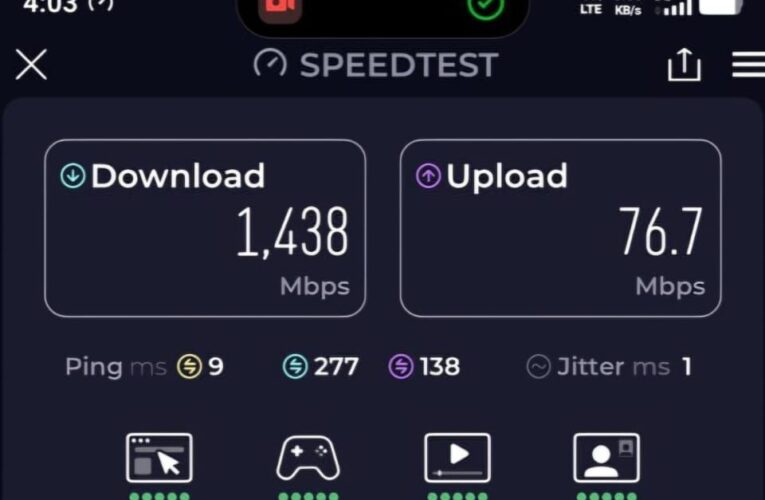 Zong Tests 5G in Islamabad With Speeds of More Than 1,400 Mbps