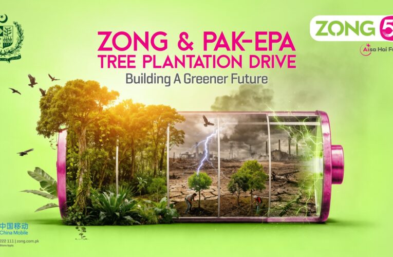 Zong Leads Climate Action through Afforestation Drive in Islamabad