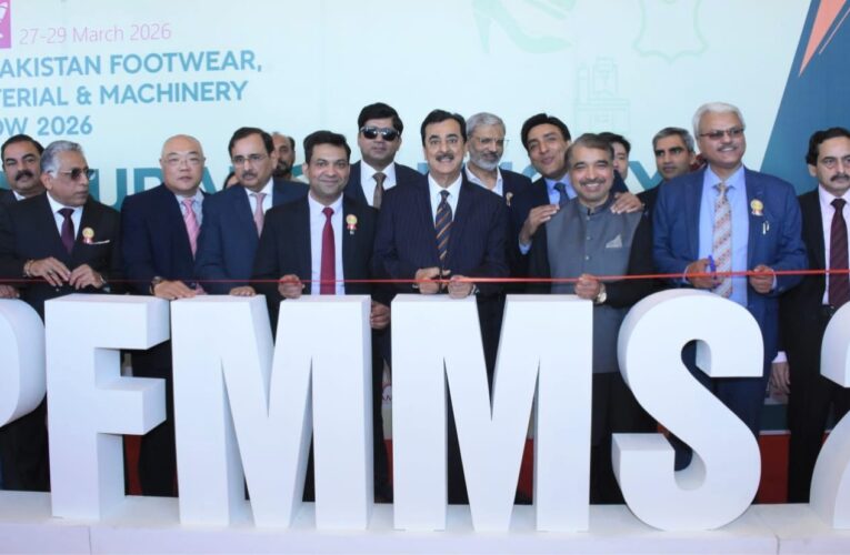 11th Pakistan Footwear Material & Machinery Show 2026 Inaugurated at Expo Centre Lahore