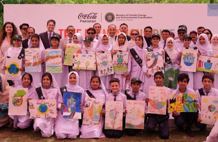 Islamabad’s largest Tree Plantation by Coca-Cola in response to the call by Ministry of Climate Change for Upscaling Green Pakistan Programme