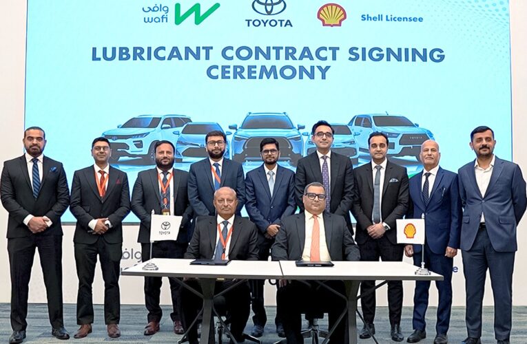 Wafi Energy Pakistan partners with Indus Motor Company for Toyota Genuine Motor Oil in Pakistan