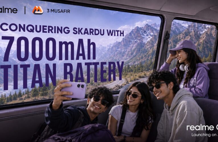 The Ultimate Skardu Adventure: realme C100i and 3 Musafir Gear Up for the 7000mAh Survival Test