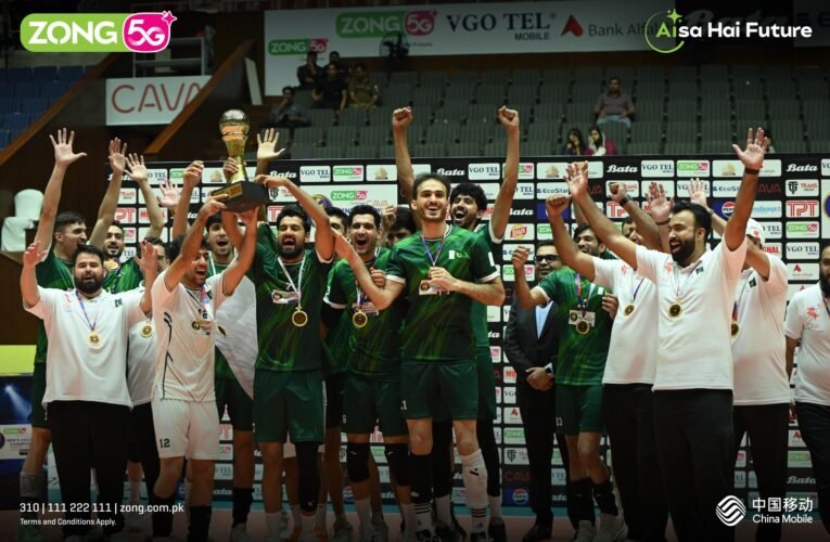 Zong Celebrates Pakistan’s Historic CAVA Men’s Volleyball Championship 2026 Victory as Official Title Partner