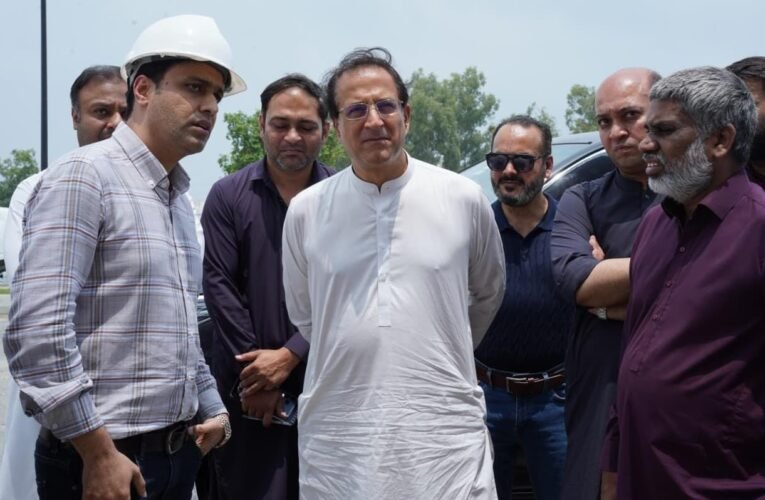 CEO CBD PUNJAB INSPECTS MEGA PROJECTS, COMMENDS ENGINEERING EXCELLENCE DURING MONSOON