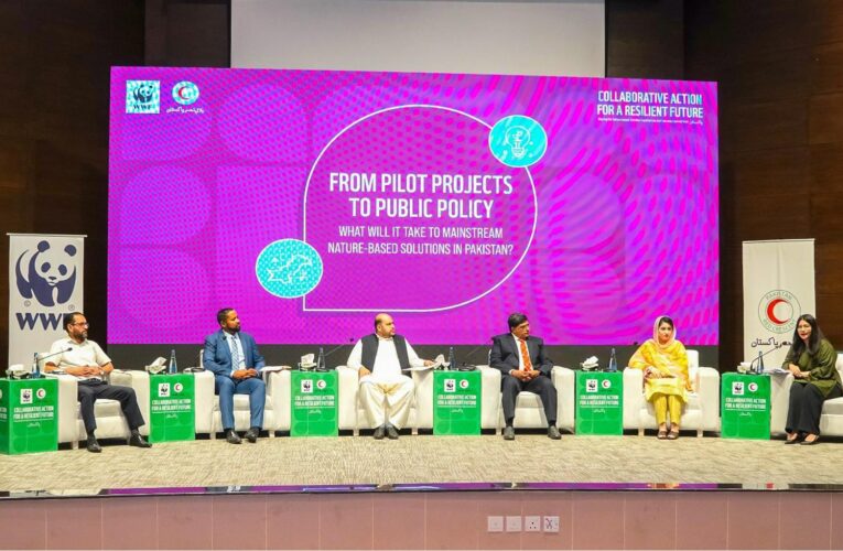 Government, Humanitarian and Development Leaders Unite to Advance Nature-based Solutions in Pakistan