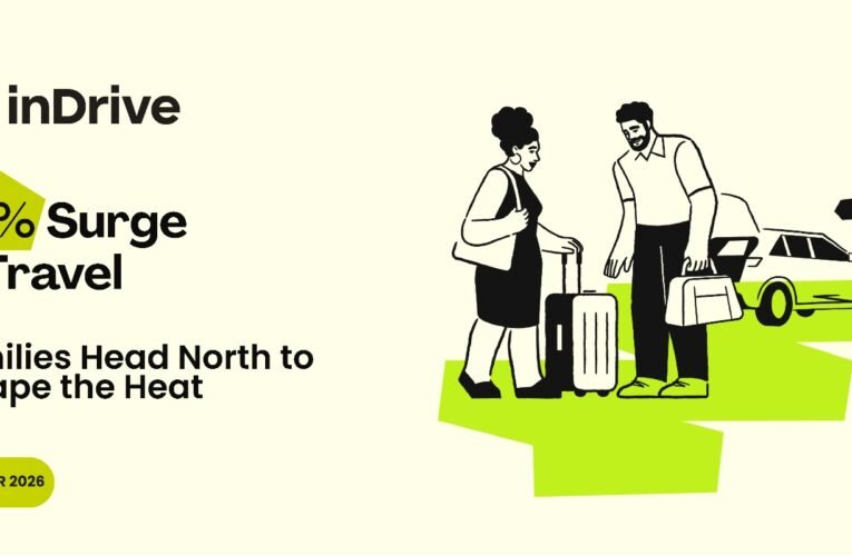 Families Head North to Escape the Heat: inDrive Reports 54% Surge in Travel