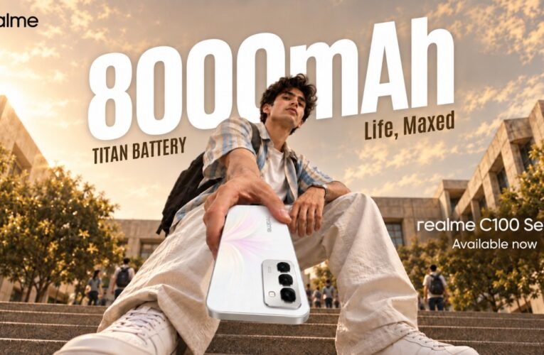 Gen Z Embraces the realme C100 Series with 8000mAh Battery as It Takes the Market by Storm
